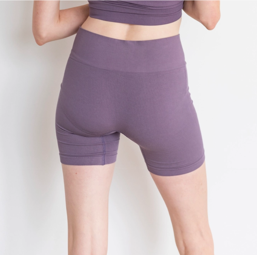 Ribbed Bamboo Shorts