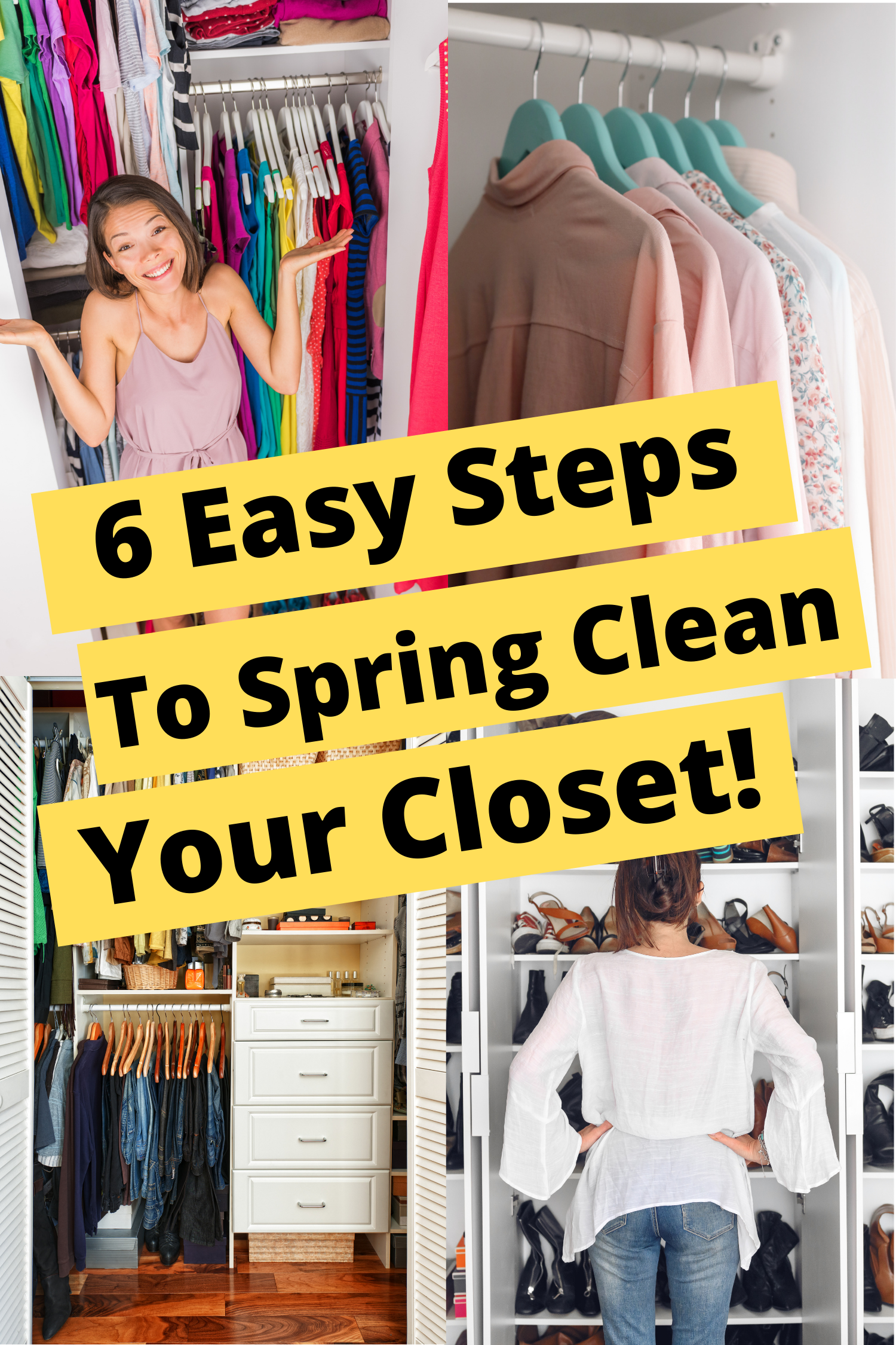 6 Steps to Spring Clean your closet - Capsule Closet
