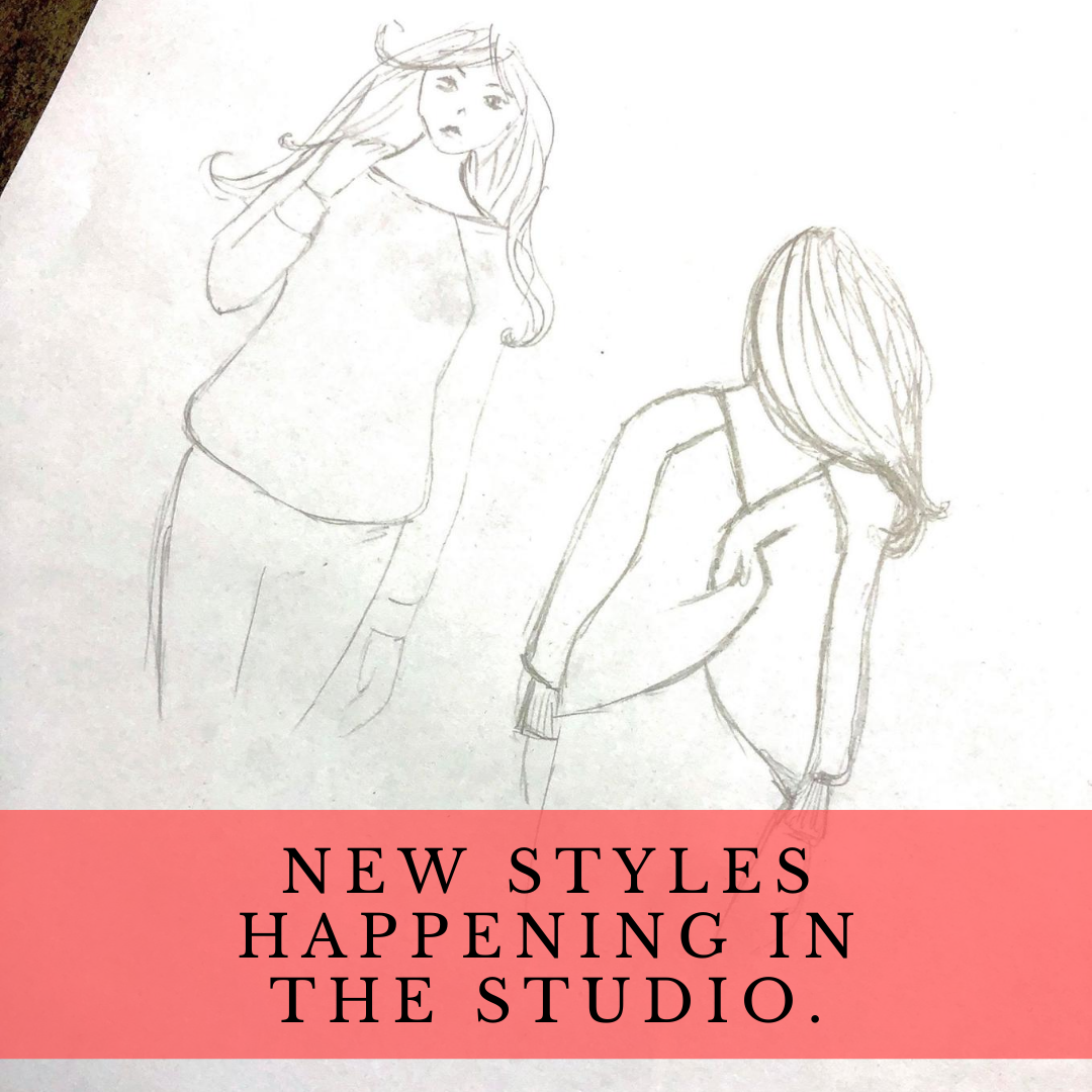 New Bamboo Sweaters happening in the Design Studio