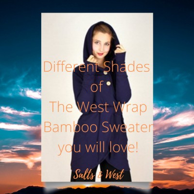 Different Shades of The West Wrap Bamboo Sweater You will love!