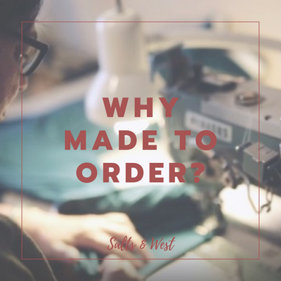 Made to Order Fashion: Exploring the Love of Slow Fashion and Pre-Orders.