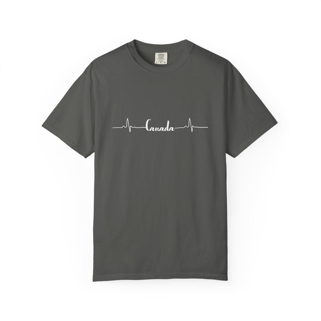 Canadian Heartbeat TShirt - 100% Cotton