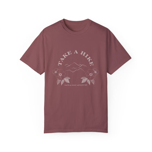 Take a Hike Vintage Cotton Tshirt - 100% Cotton