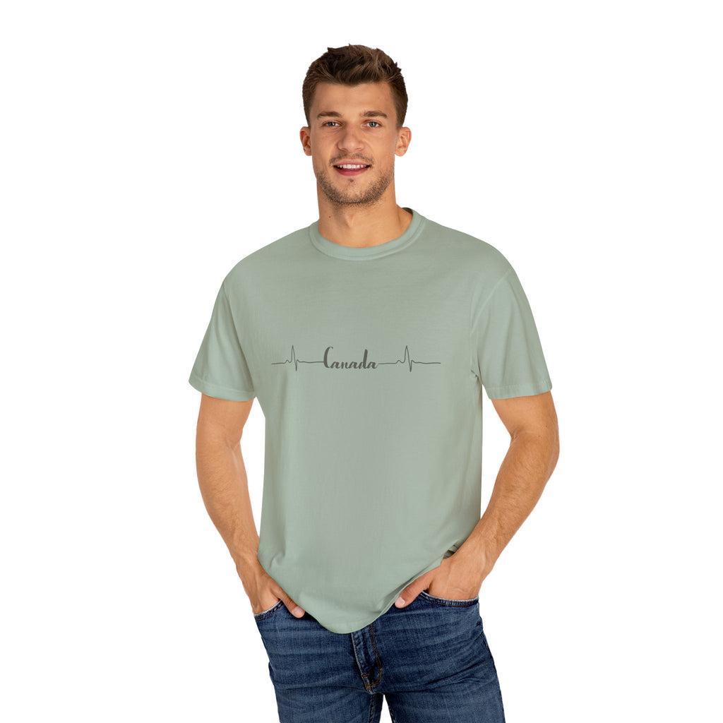Canadian Heartbeat TShirt - 100% Cotton