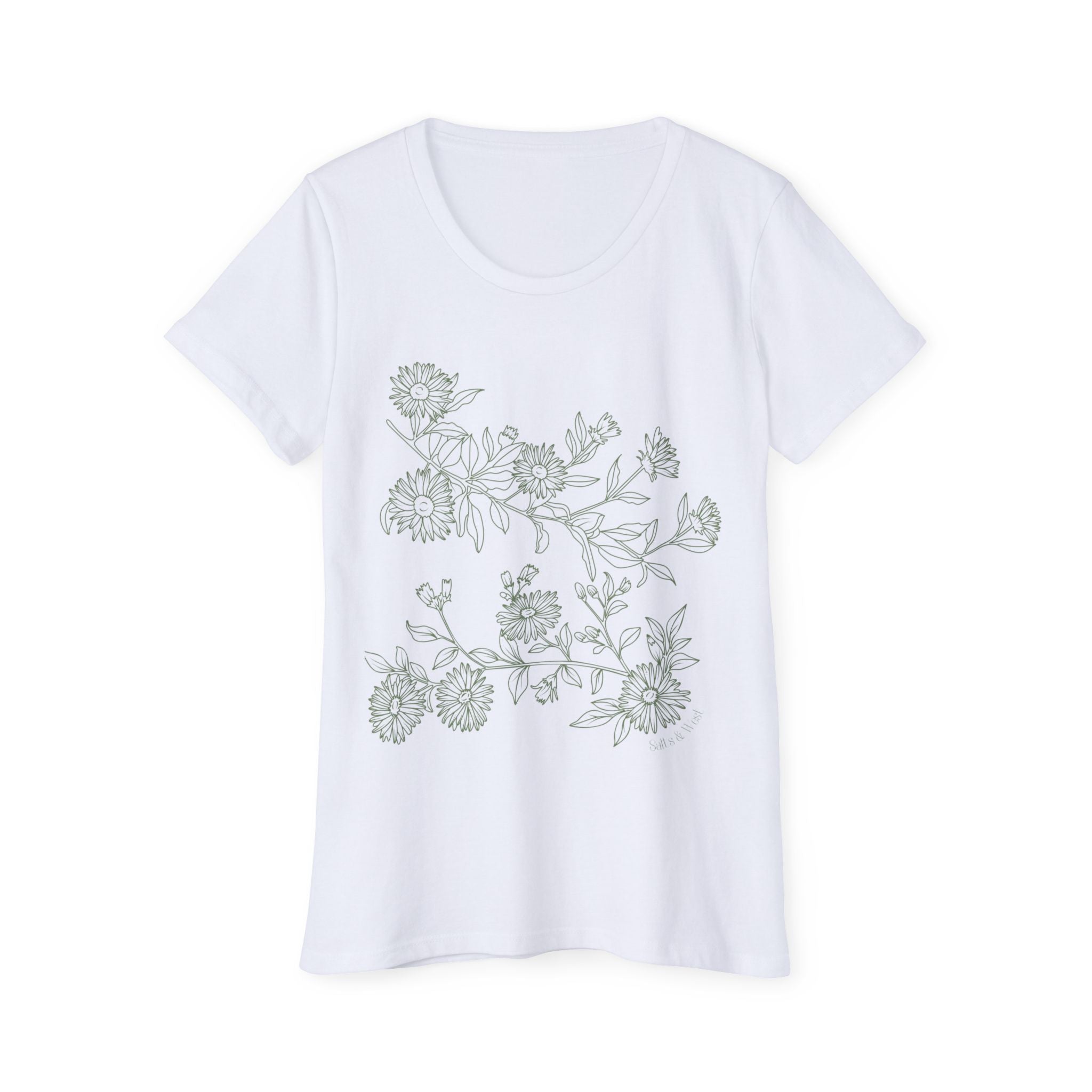 Garden Party Women's 100% Organic Cotton T-Shirt
