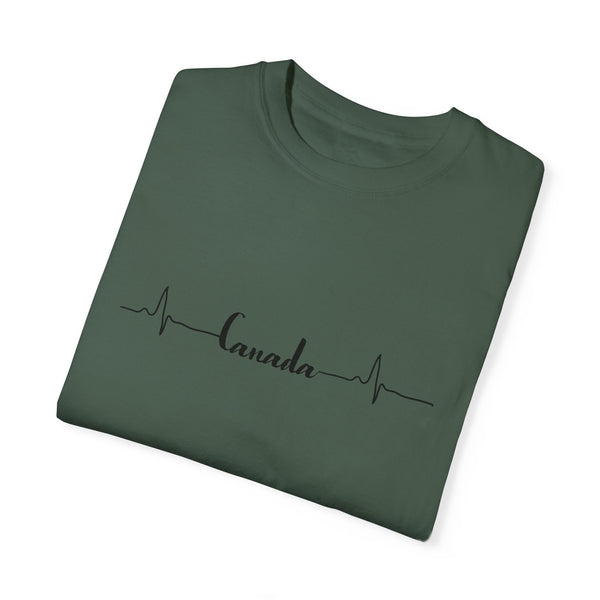 Canadian Heartbeat TShirt - 100% Cotton