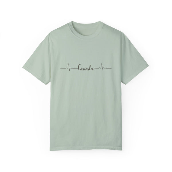 Canadian Heartbeat TShirt - 100% Cotton