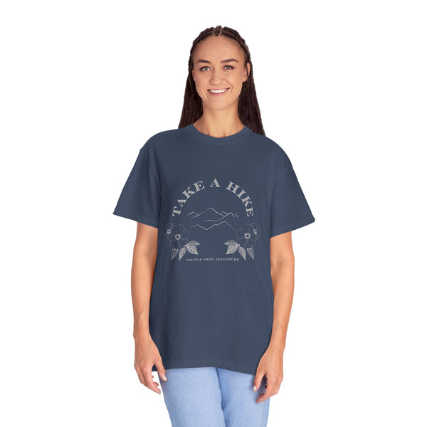 Take a Hike Vintage Cotton Tshirt - 100% Cotton