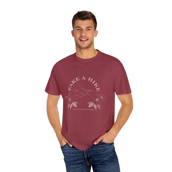 Take a Hike Vintage Cotton Tshirt - 100% Cotton