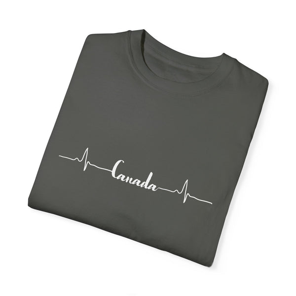 Canadian Heartbeat TShirt - 100% Cotton