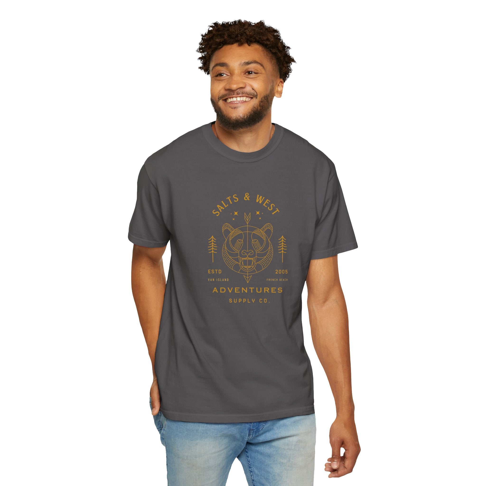 Big Bear Vintage Cotton Tshirt - 100% Cotton