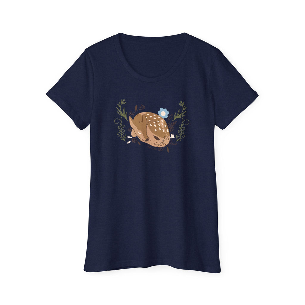 Yes Deer Womens Organic T Shirt