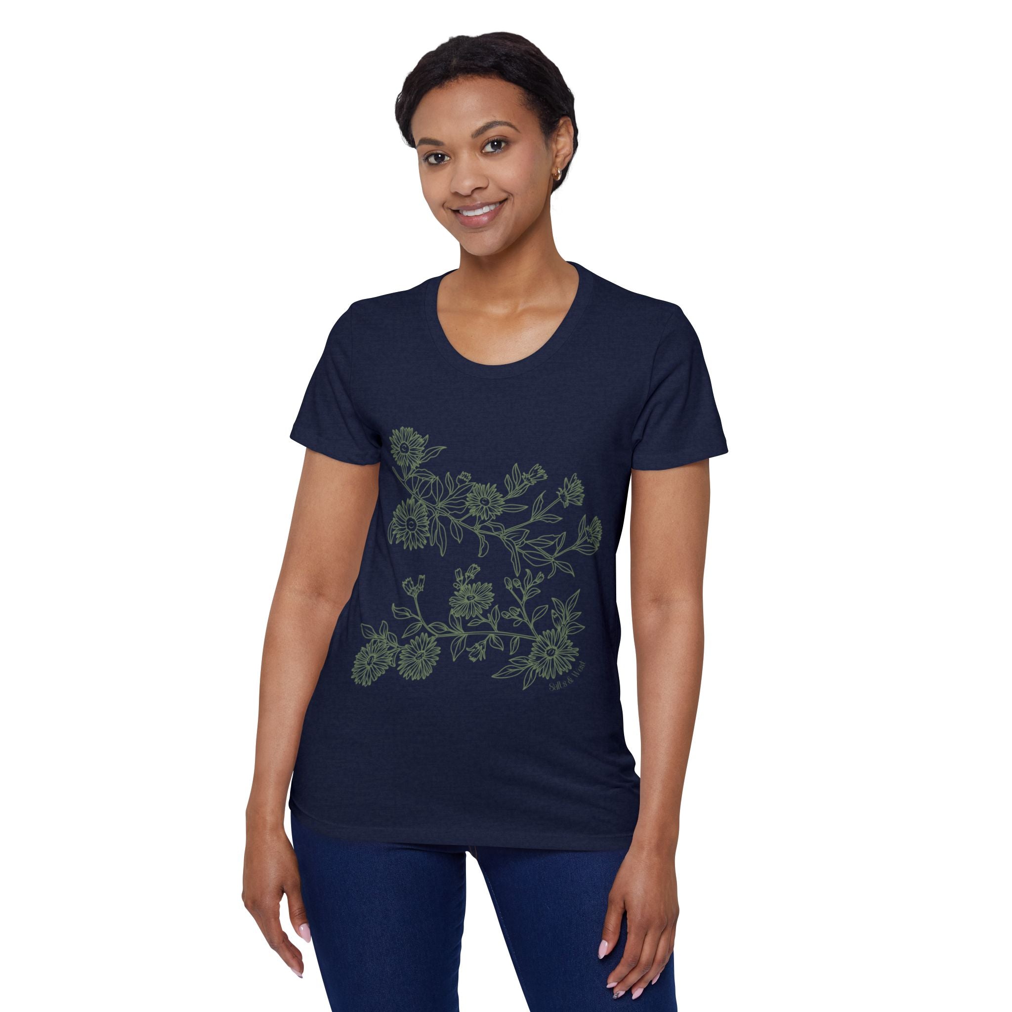 Garden Party Women's 100% Organic Cotton T-Shirt