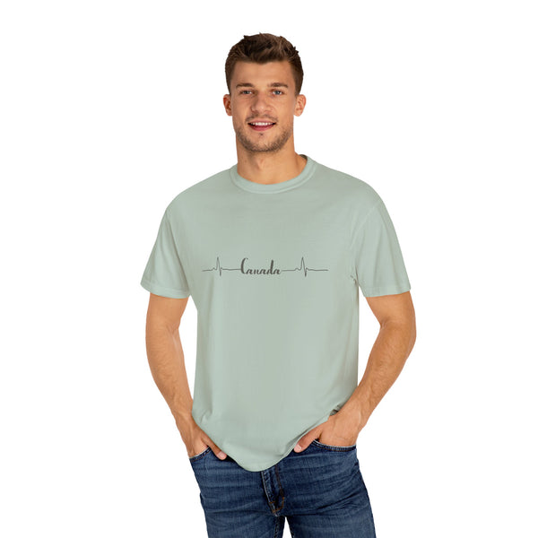 Canadian Heartbeat TShirt - 100% Cotton