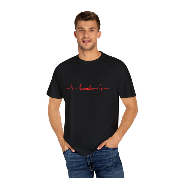 Canadian Heartbeat TShirt - 100% Cotton