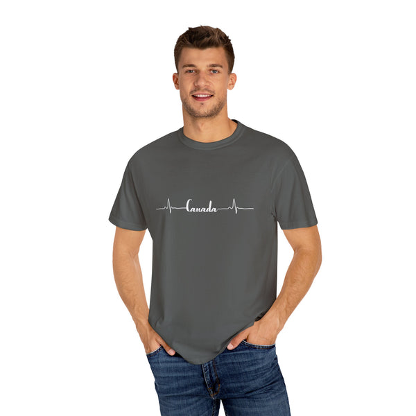 Canadian Heartbeat TShirt - 100% Cotton