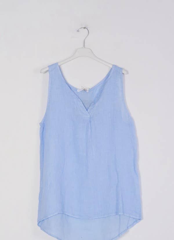 100% Linen Tank Top