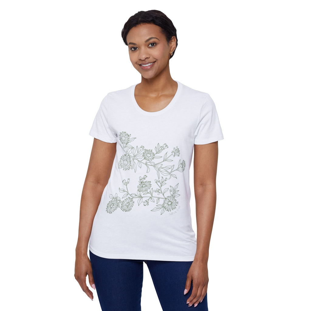Garden Party Women's 100% Organic Cotton T-Shirt