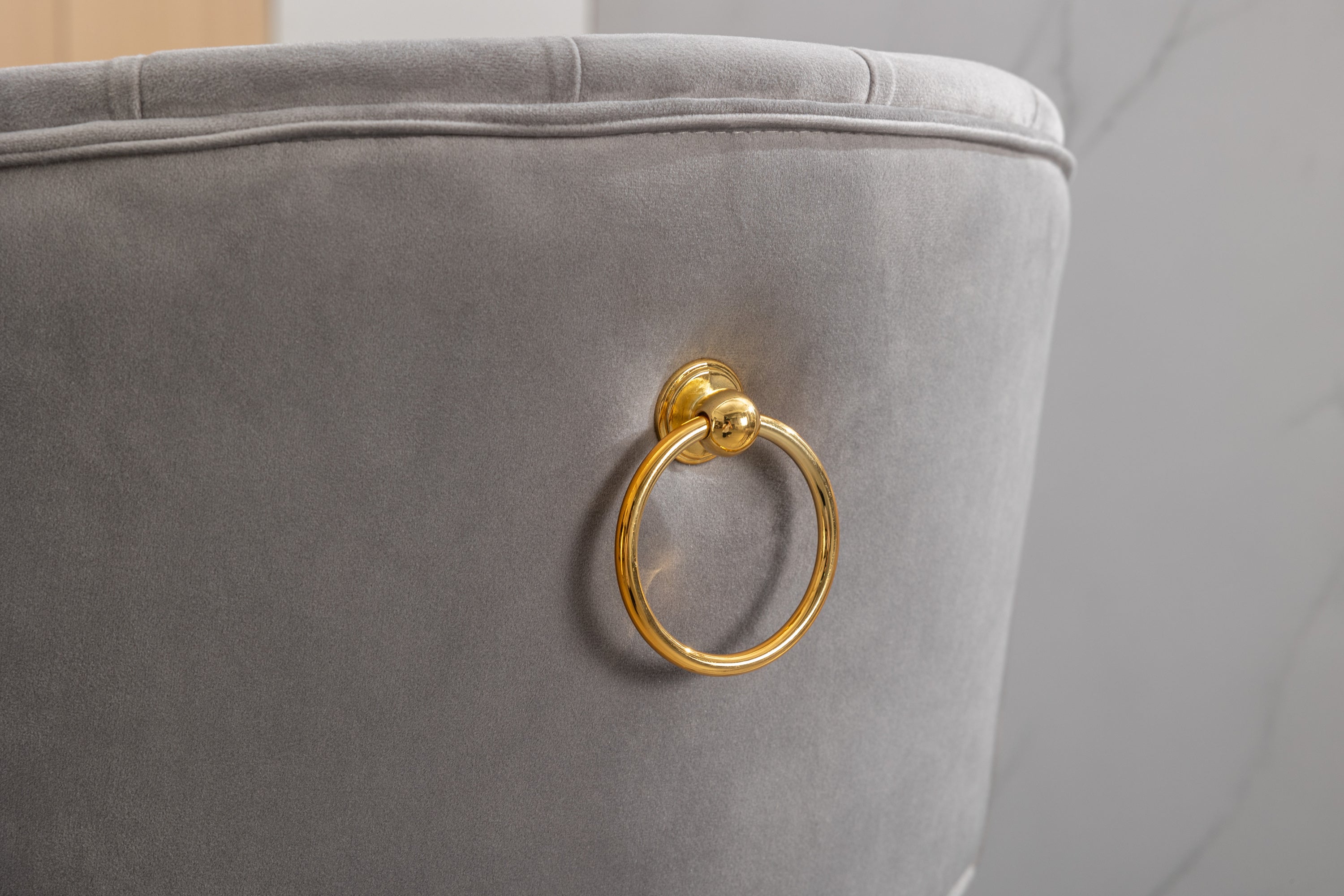 Counter Height Bar Stools Set of 2 for Kitchen Counter Solid Wood Legs