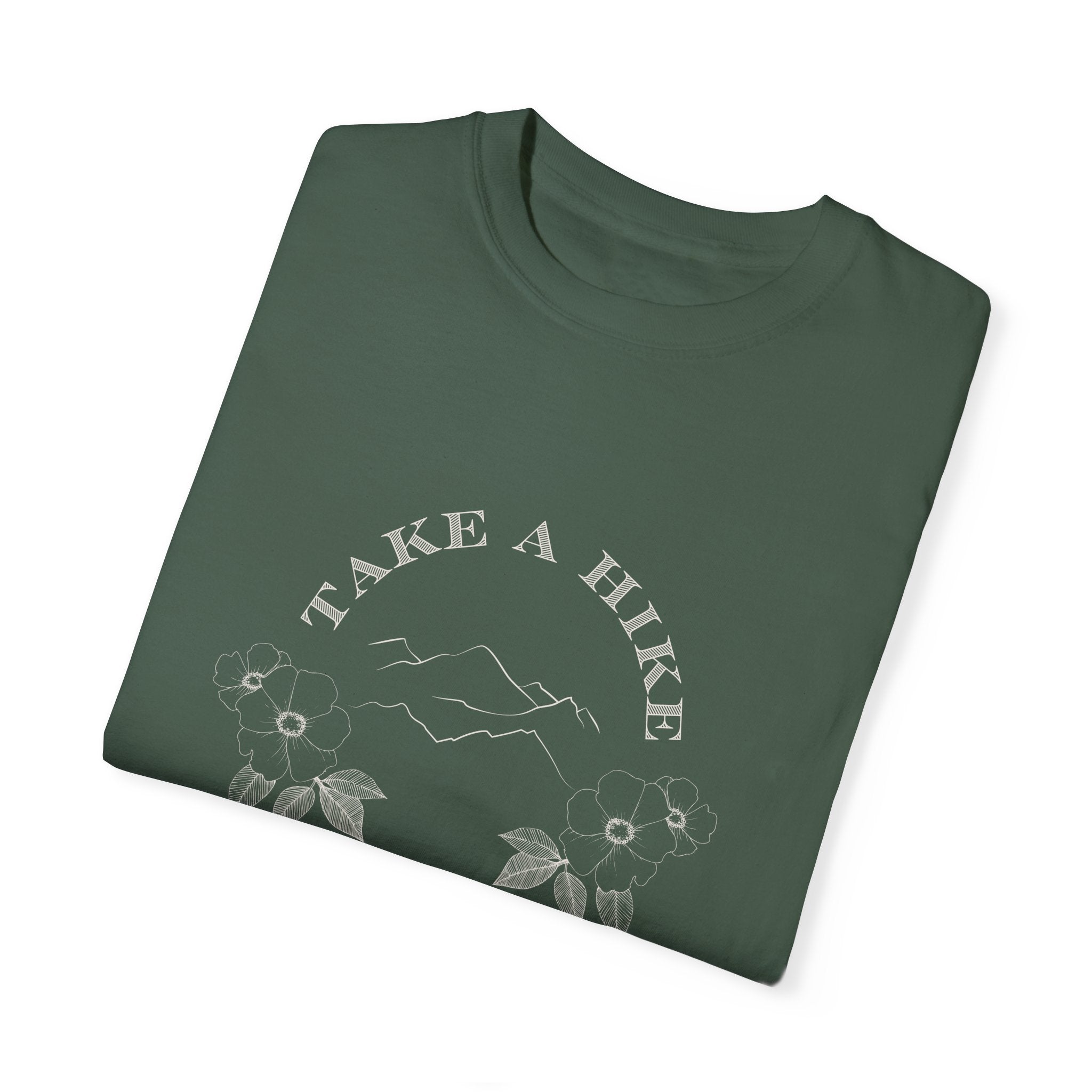 Take a Hike Vintage Cotton Tshirt - 100% Cotton
