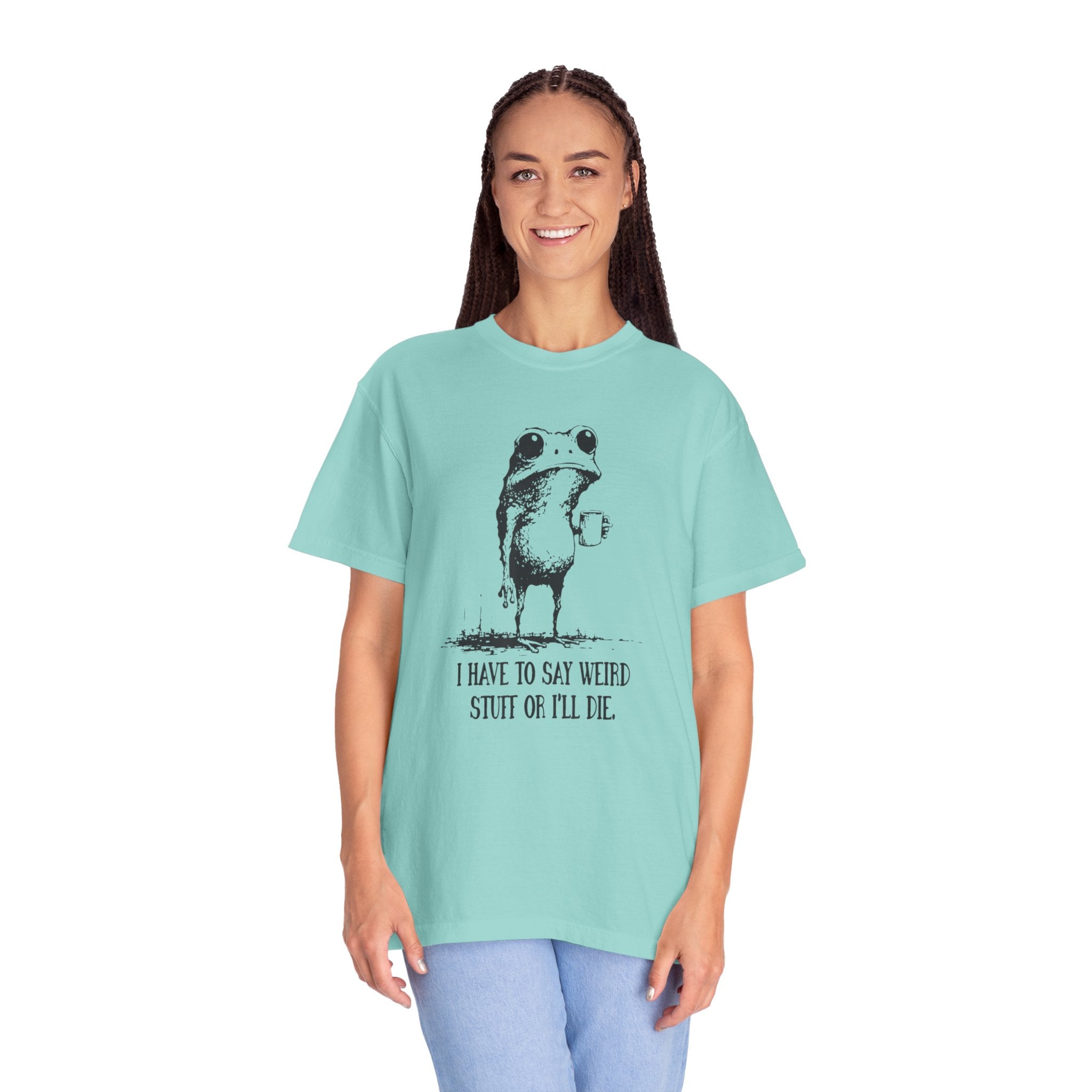 Say Weird Things 100% Cotton TShirt - Unisex Fit