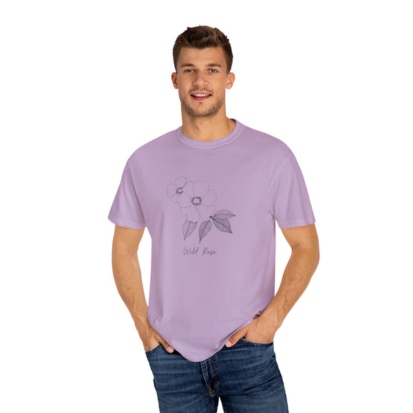 Wild Rose TShirt -  Printed 100% Cotton