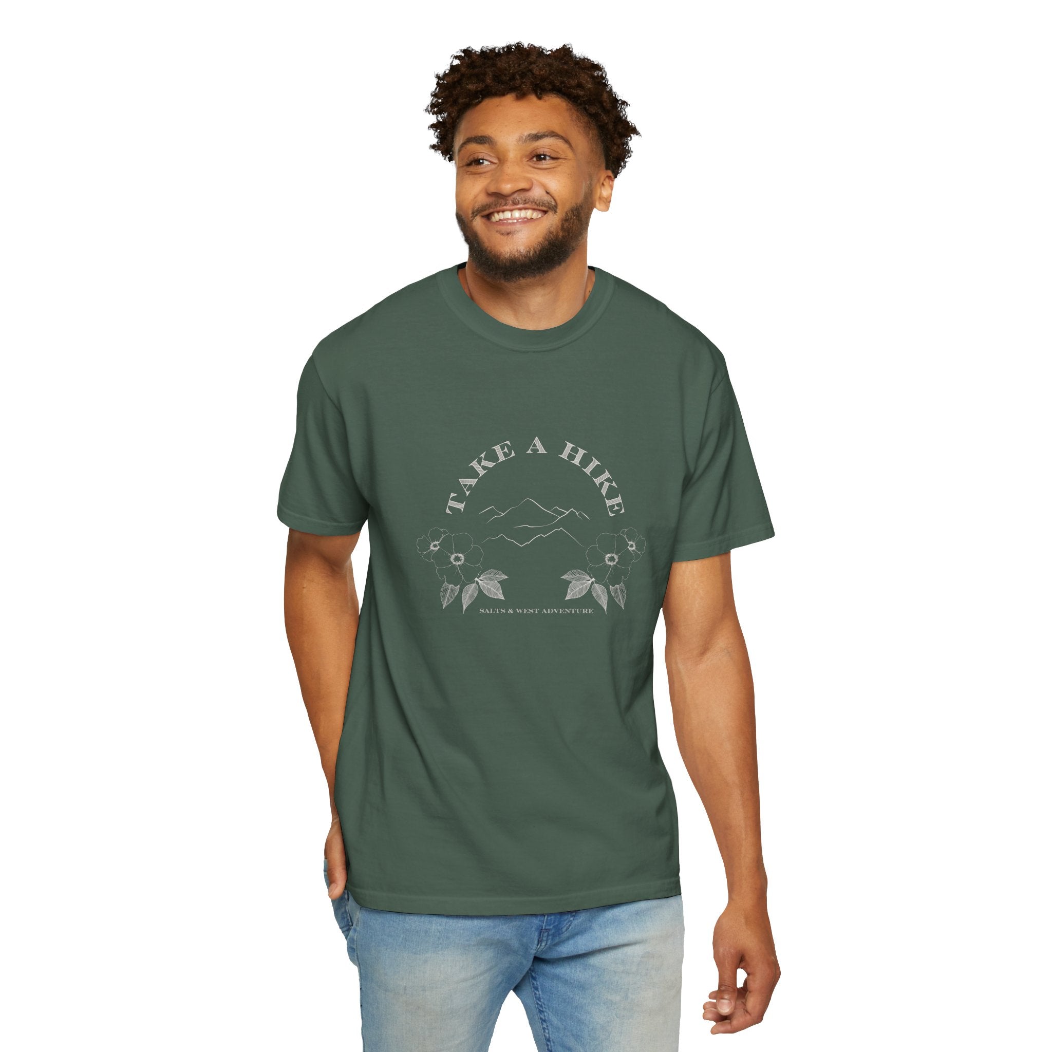 Take a Hike Vintage Cotton Tshirt - 100% Cotton