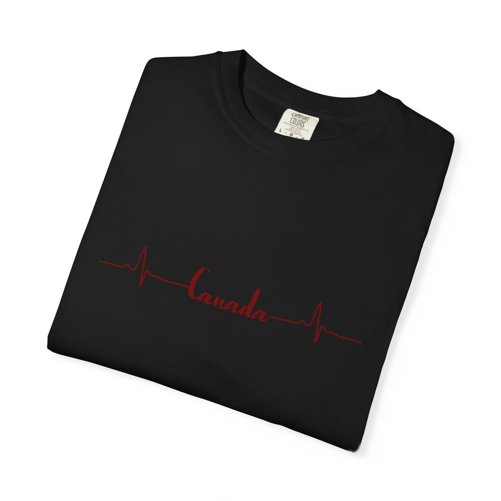 Canadian Heartbeat TShirt - 100% Cotton