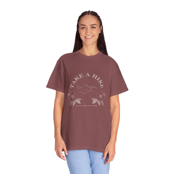 Take a Hike Vintage Cotton Tshirt - 100% Cotton