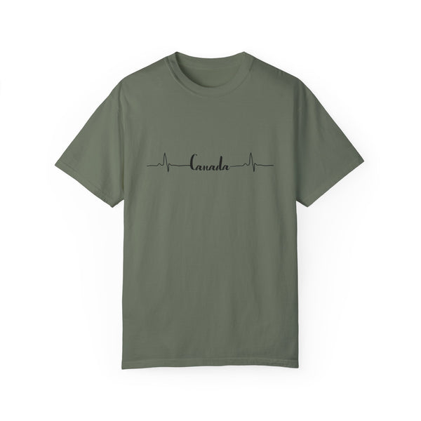 Canadian Heartbeat TShirt - 100% Cotton