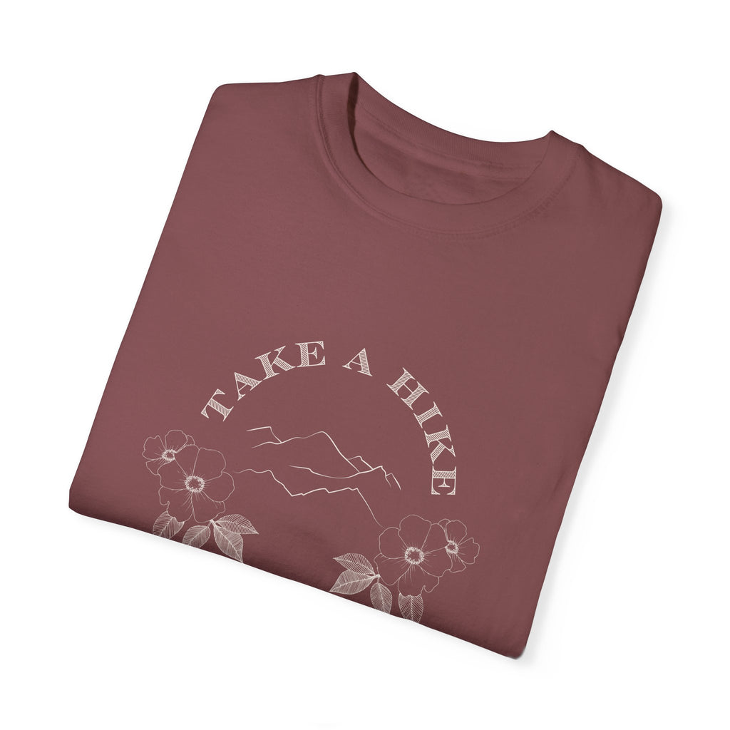 Take a Hike Vintage Cotton Tshirt - 100% Cotton