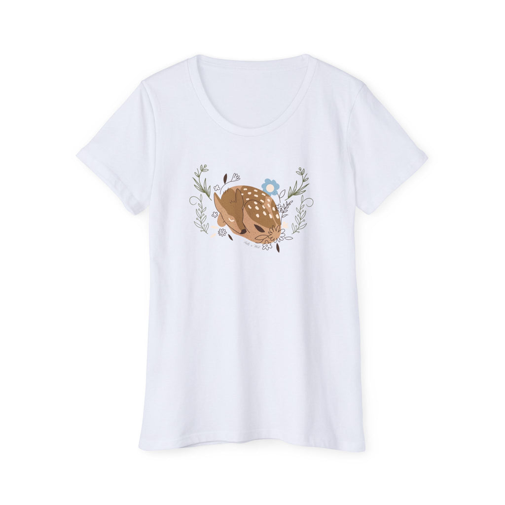 Yes Deer Womens Organic T Shirt