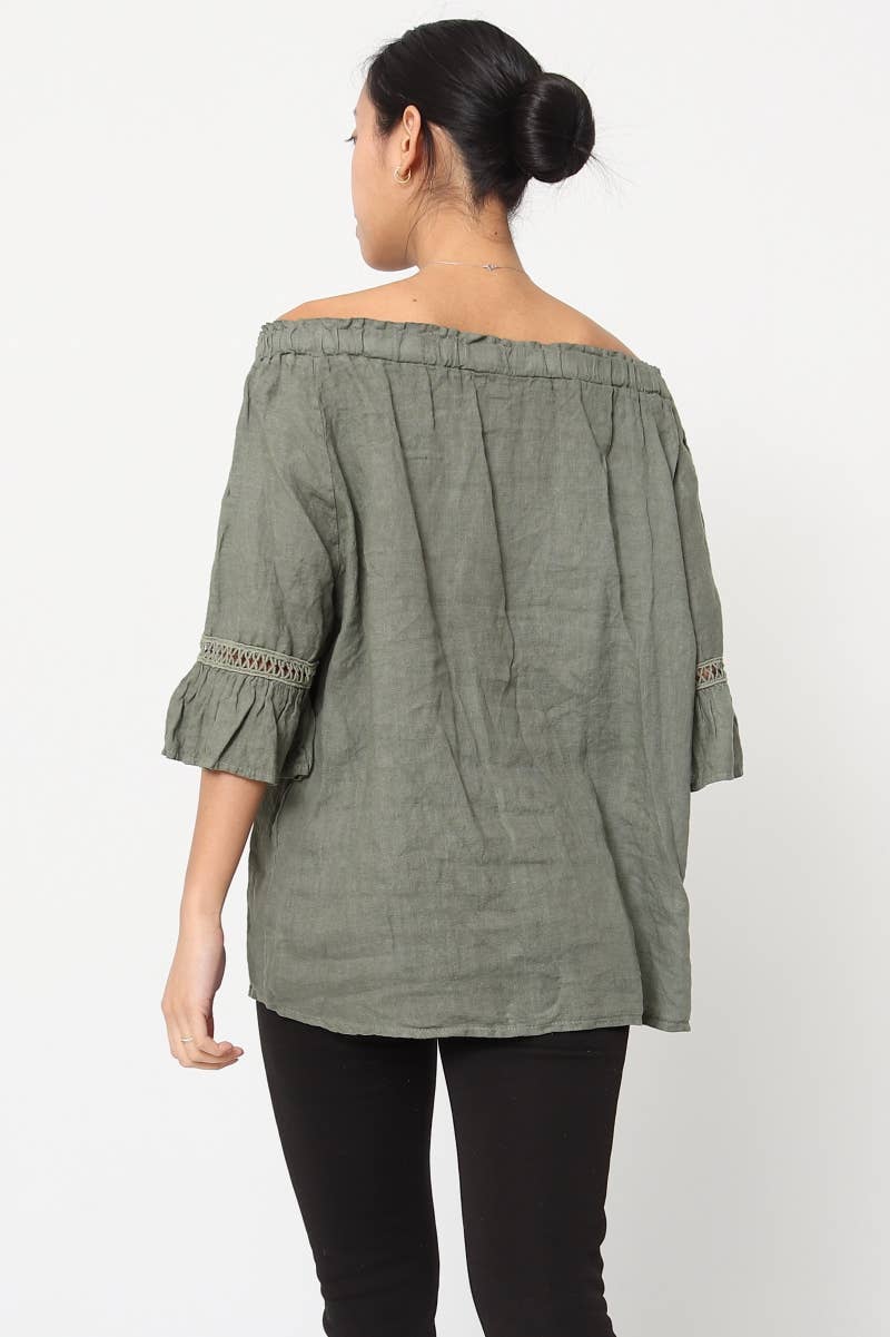 100% Linen Blouse