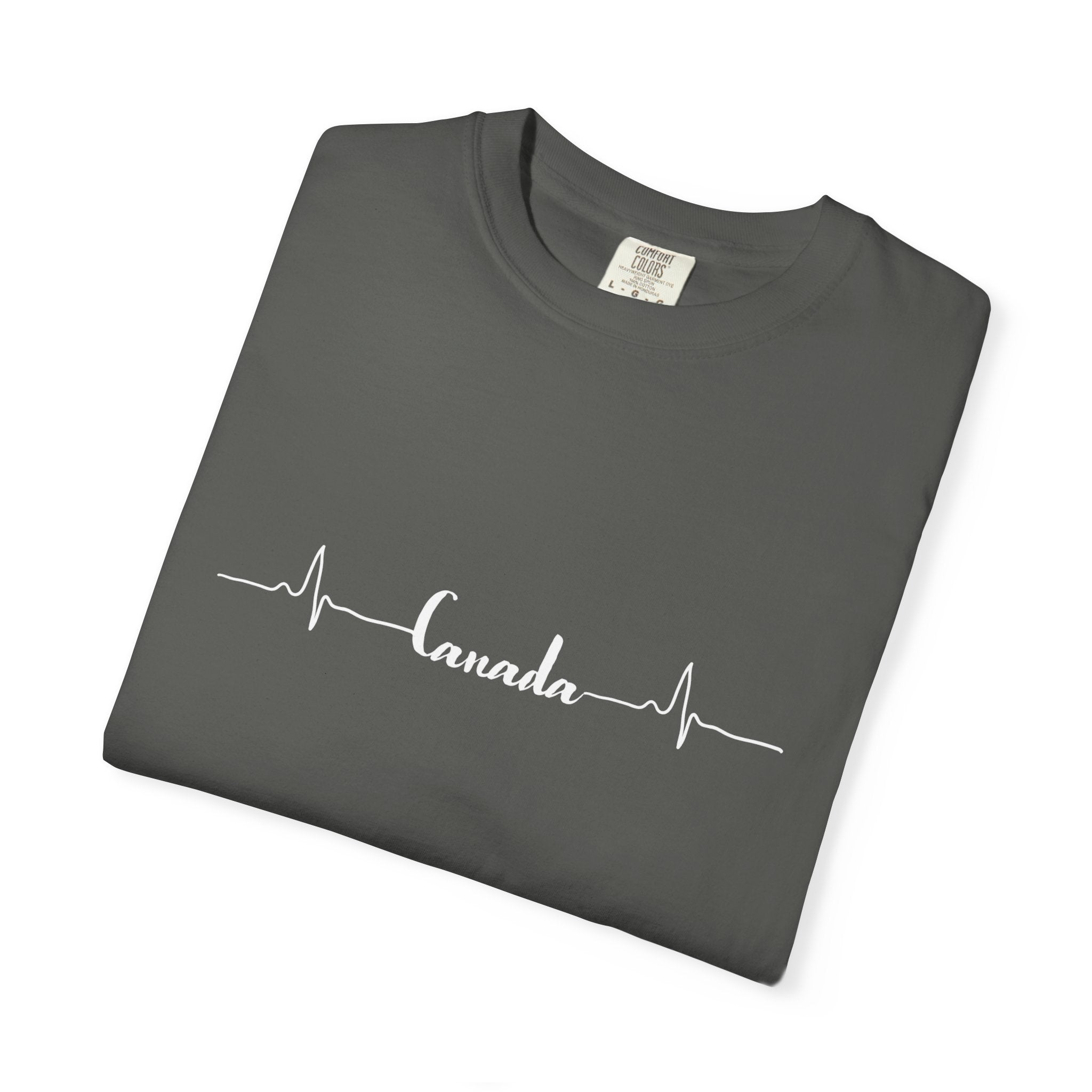 Canadian Heartbeat TShirt - 100% Cotton
