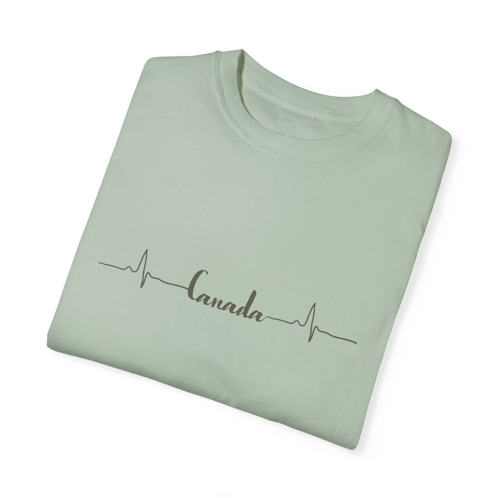 Canadian Heartbeat TShirt - 100% Cotton