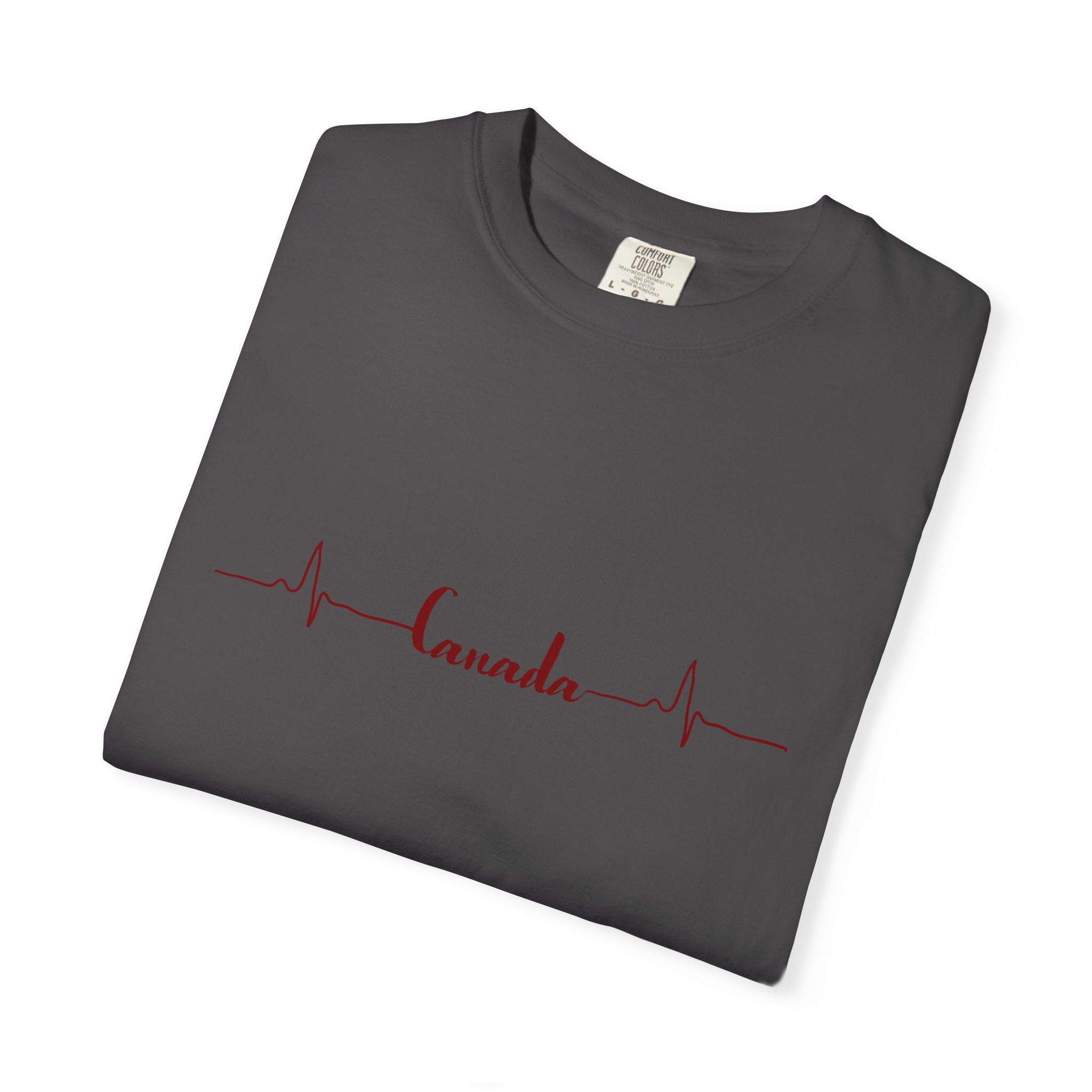 Canadian Heartbeat TShirt - 100% Cotton
