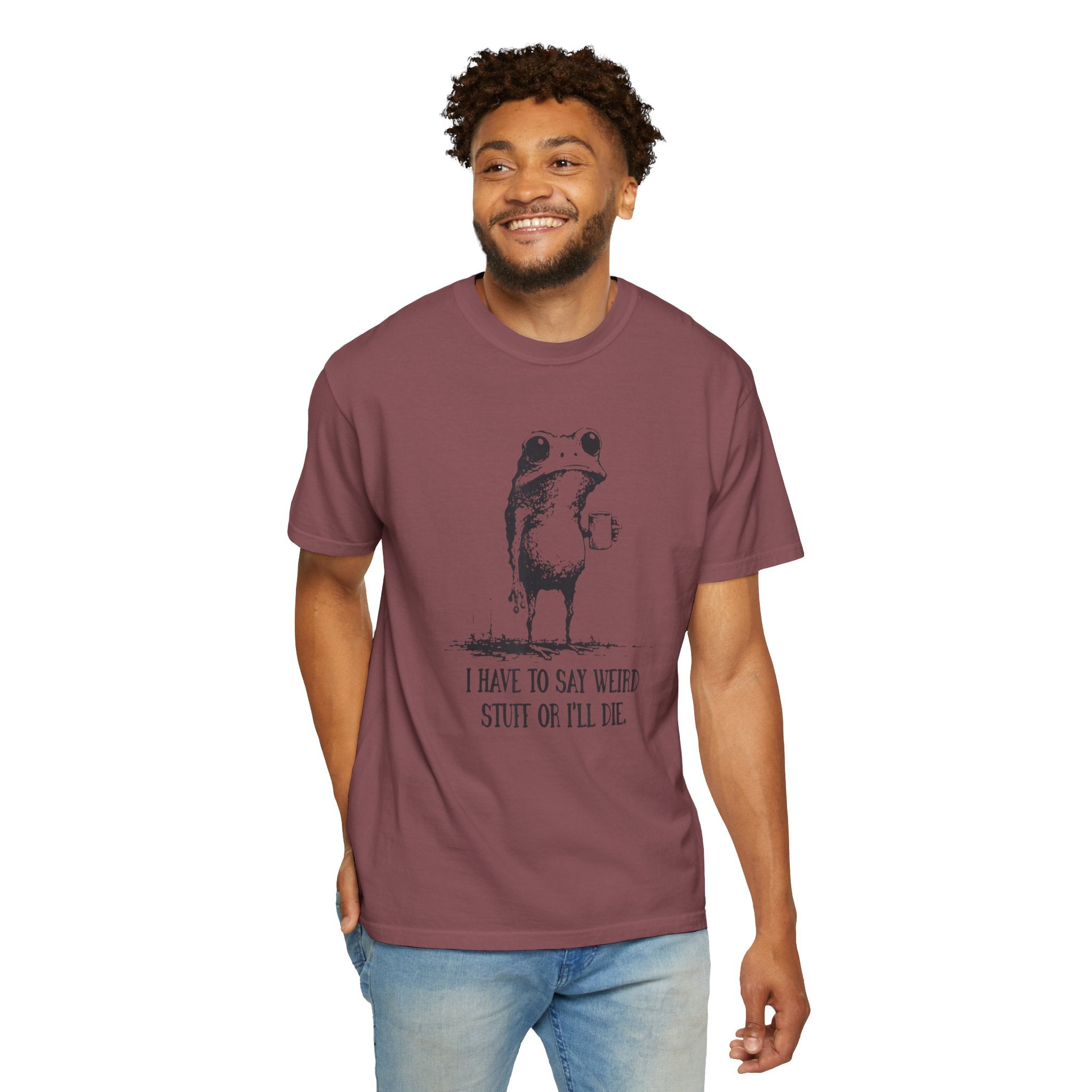 Say Weird Things 100% Cotton TShirt - Unisex Fit