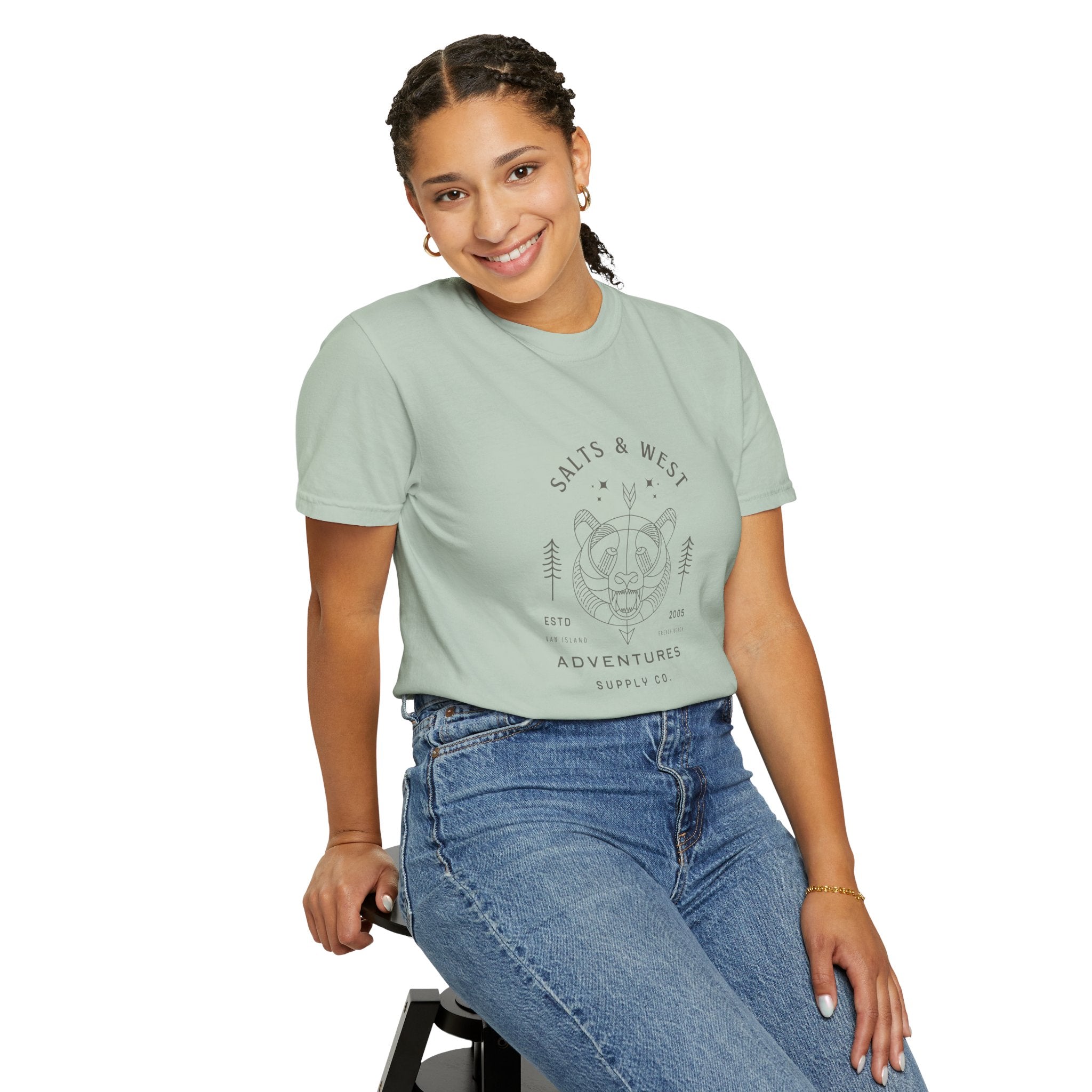 Big Bear Vintage Cotton Tshirt - 100% Cotton