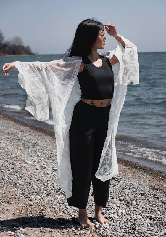 Crop Bamboo Tank Top - Made in Canada Clothing