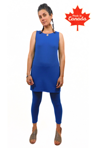 Long Crew Bamboo Tank Top