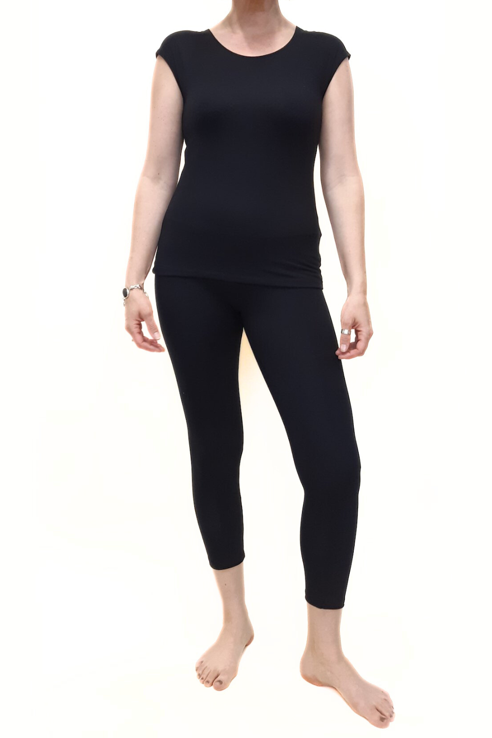 Bamboo Cap Sleeve T-Shirt