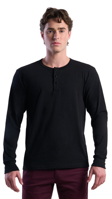 100% Organic Cotton Henley - Unisex