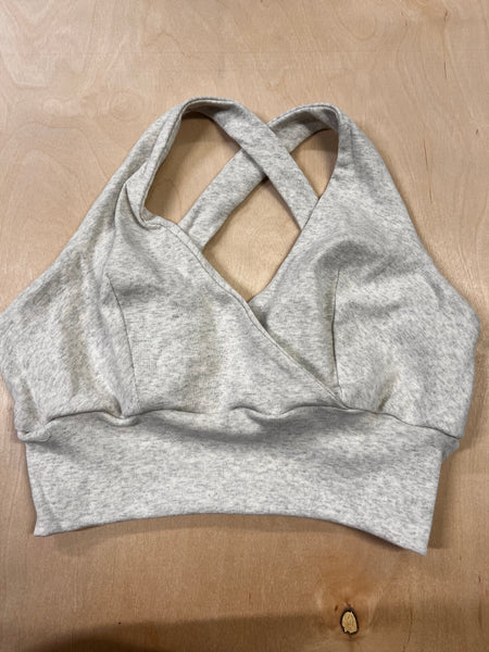 Crossed Strap Bamboo Bra - Medium Light support