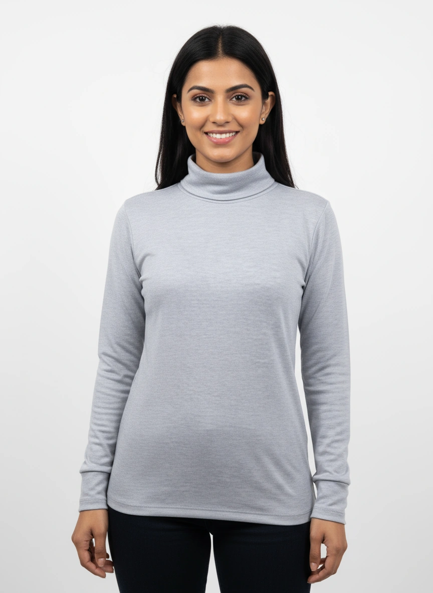 Turtleneck TENCEL™ Merino Wool Sweater