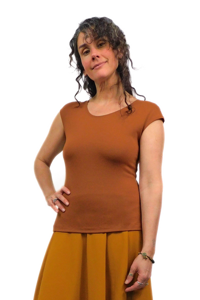 Tencel Clothing - Cap Sleeve T-Shirt