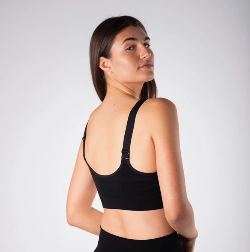 Ribbed Bamboo Contour Bralette Bamboo Bra