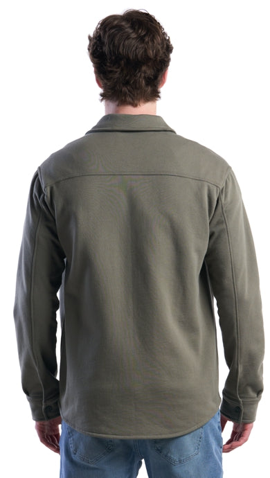 100% Organic Cotton Fleece Over Shirt