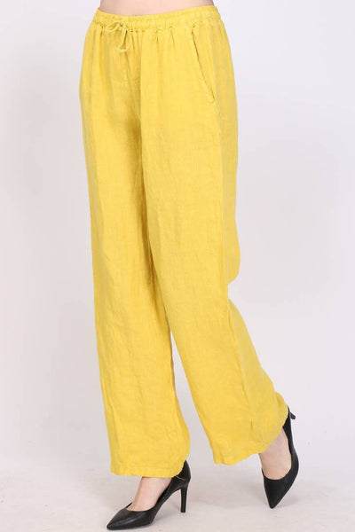 100% Linen Dress Pants with Pockets - Linen Pants for Women - Cool Summer Linen Pant