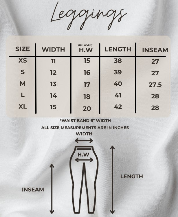 Soft and Warm Bamboo Legging - Bamboo Fleece Legging