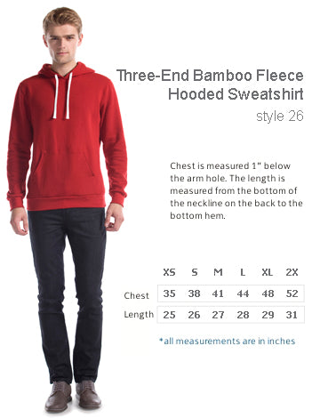 Bamboo Organic Cotton Hooded Sweater - Unisex